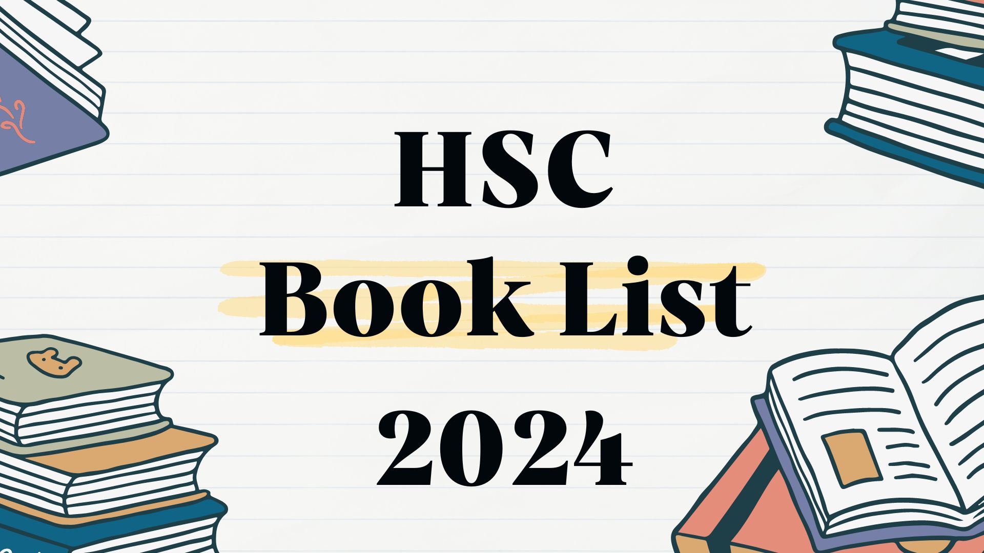 HSC Book List 2024