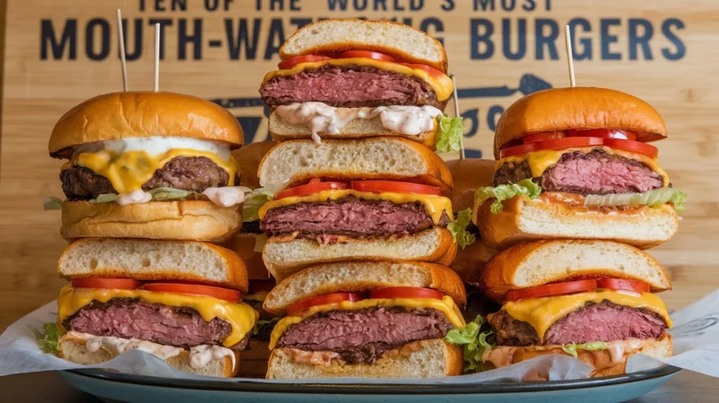 The World's 10 Most Mouth-Watering Burgers