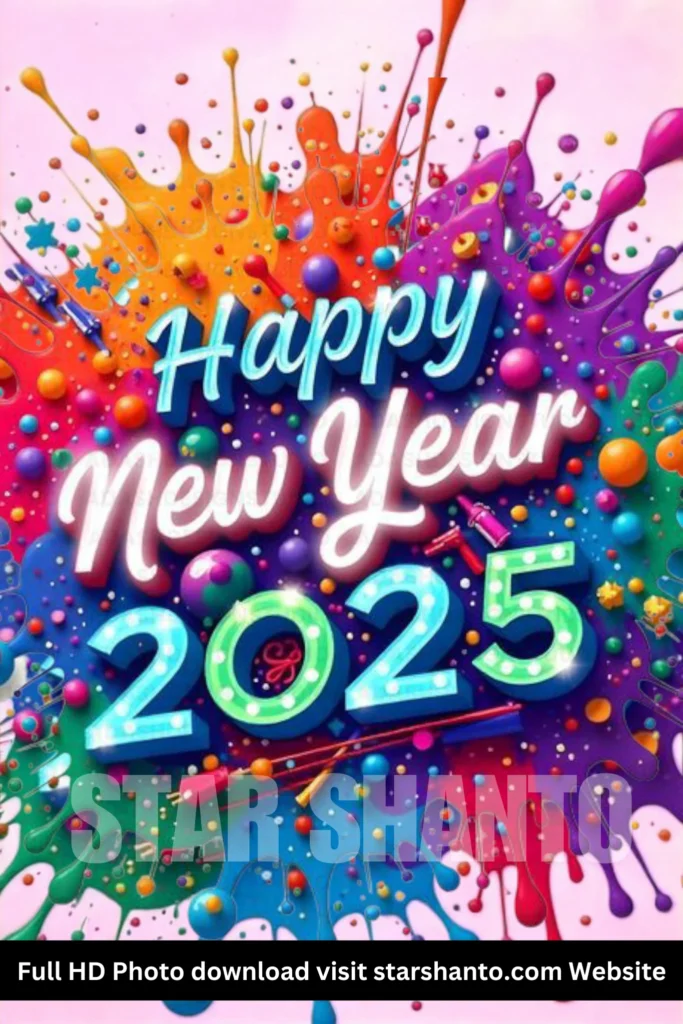 20+ Happy New Year 2025 Wishs HD Image Download