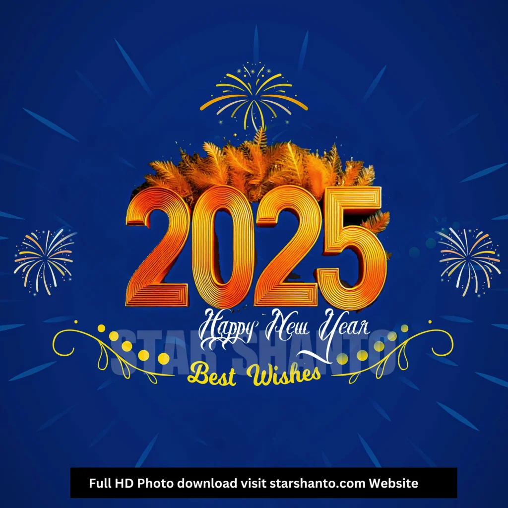 20+ Happy New Year 2025 Wishs HD Image Download