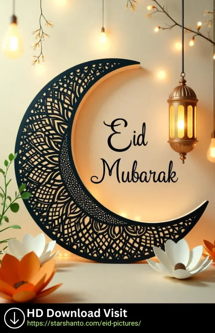 Eid Mubarak Wishe Card