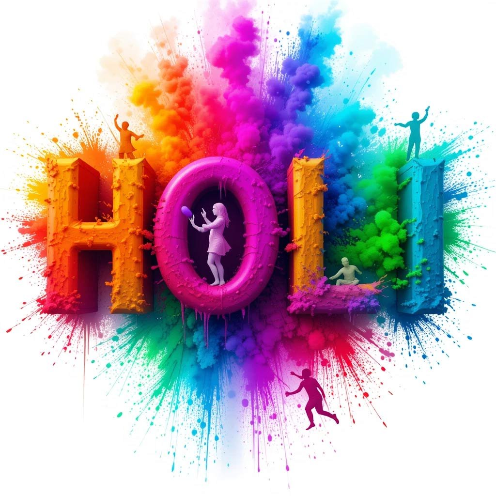 Happy Holi Photo 2025 HD Download