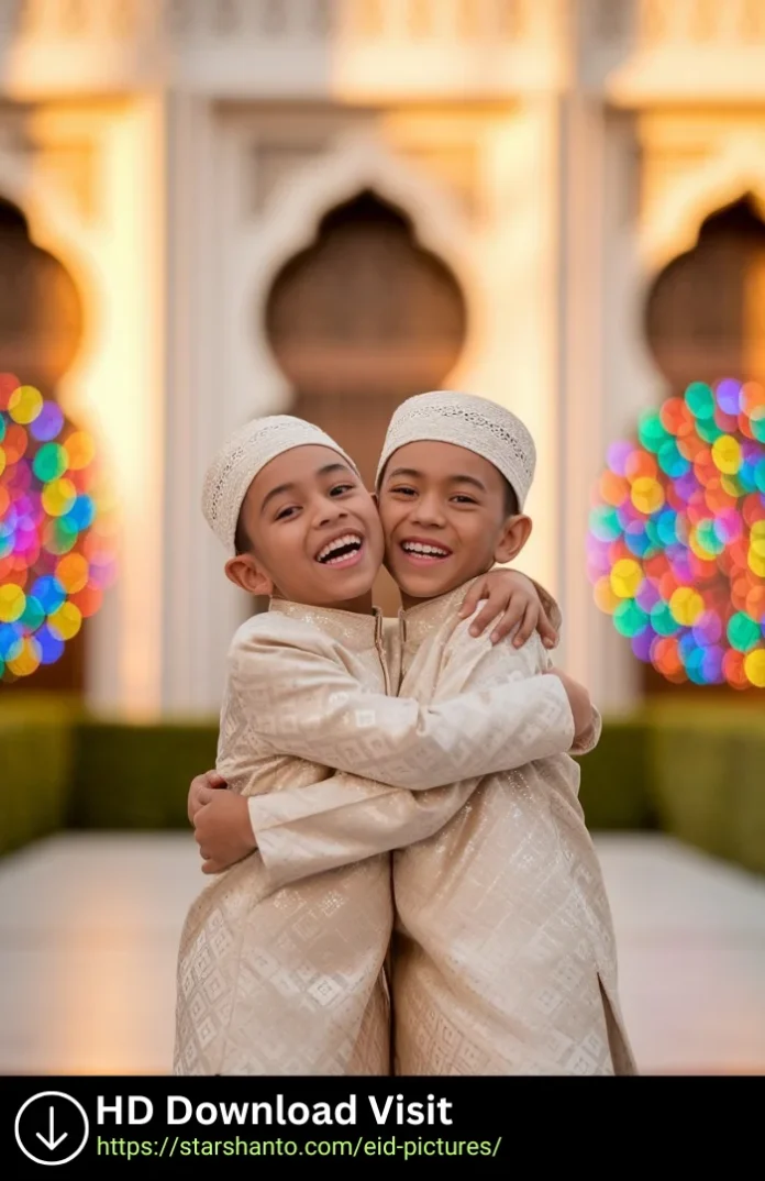 ঈদ মোবারক কোলাকুলি ছবি