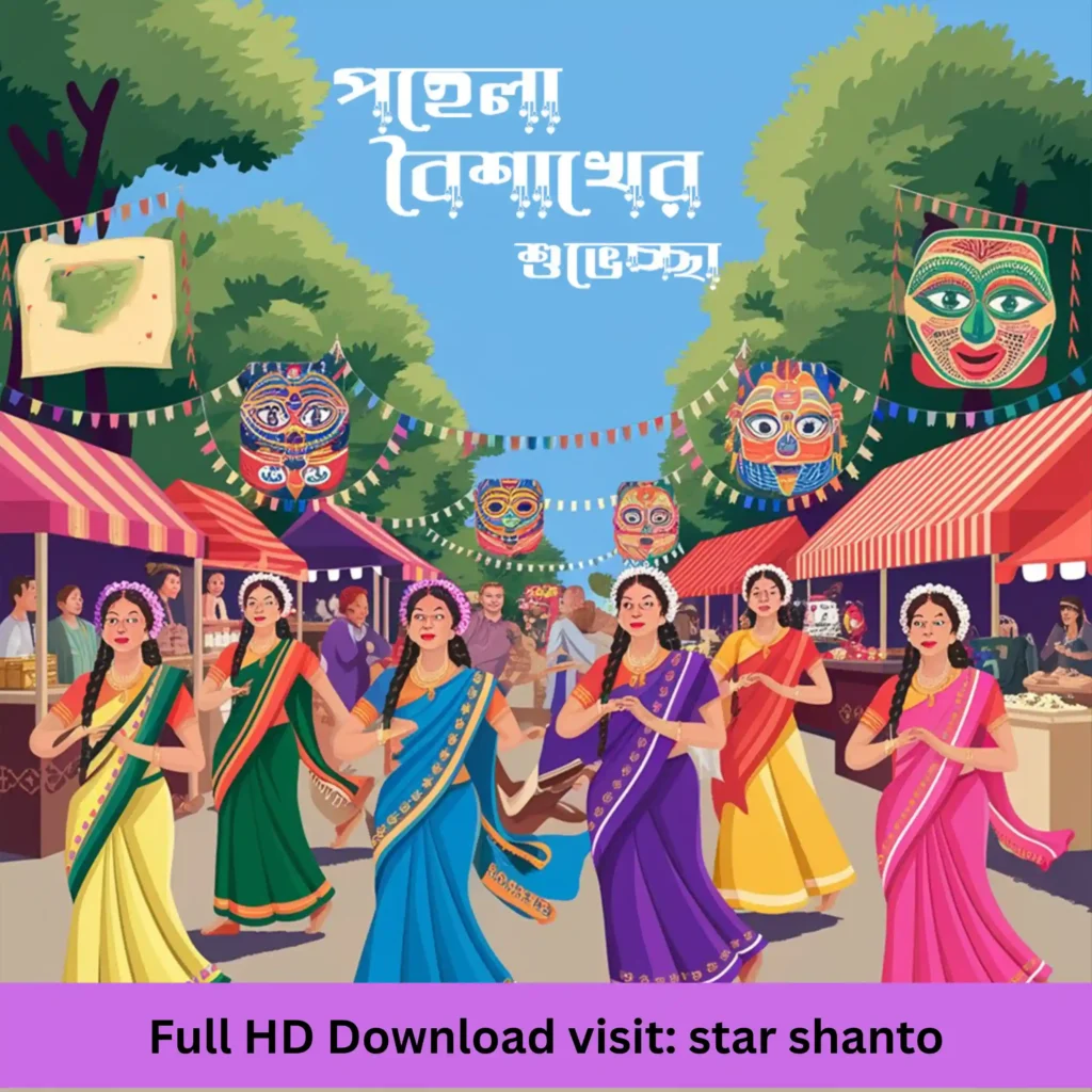 ১৪+ পহেলা বৈশাখের পিকচার ১৪৩২ | নববর্ষের শুভেচ্ছা ছবি ১৪৩২ পহেলা বৈশাখের পিকচার ১৪৩২ 8