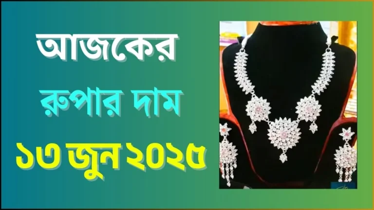 আজকের রুপার দাম