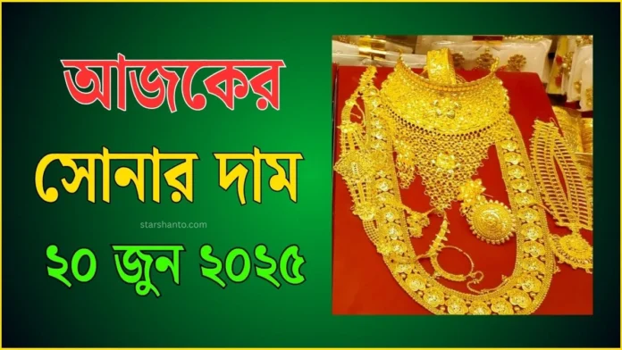 আজকের সোনার দাম