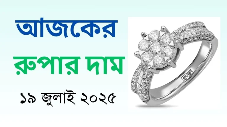 আজকের রুপার দাম