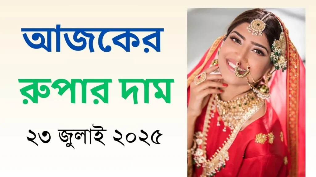 আজকের রুপার দাম