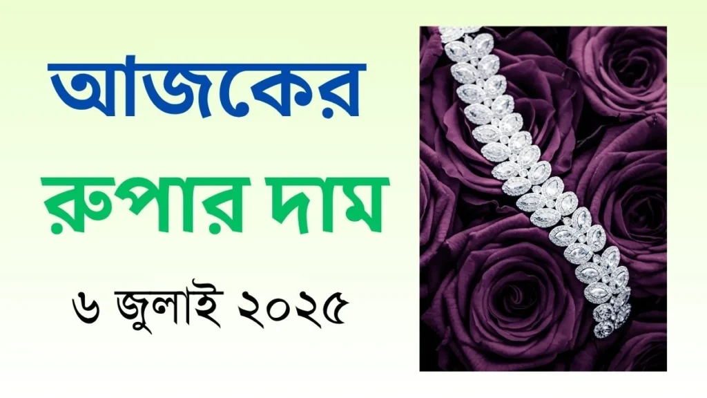 আজকের রুপার দাম