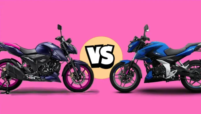 Bajaj Pulsar N160 বনাম TVS Apache RTR 160 4V ২০২৫-এর সেরা 160cc বাইক কোনটি