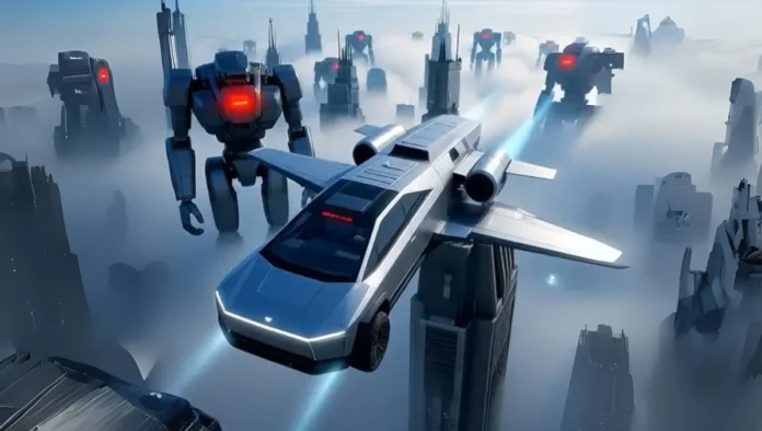 এলন মাস্কের নতুন ভাবনা: আকাশে উড়বে টেসলার সাইবারট্রাক?