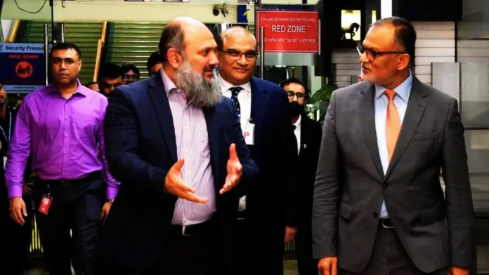 ঢাকায় পাকিস্তানের বাণিজ্যমন্ত্রী জাম কামাল খান