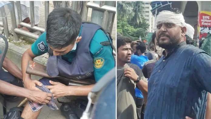 শাহবাগে শিক্ষার্থী-পুলিশ সংঘর্ষ ধাওয়া-পাল্টা ধাওয়ায় আহত ১০ শাহবাগে শিক্ষার্থী-পুলিশ সংঘর্ষ ধাওয়া-পাল্টা ধাওয়ায় আহত ১০