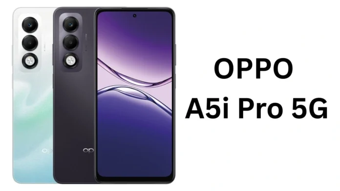 Oppo A5i Pro 5G উন্মোচিত