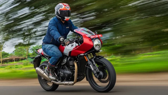 Triumph Thruxton 400 ভারতে নতুন যুগের ক্যাফে রেসার