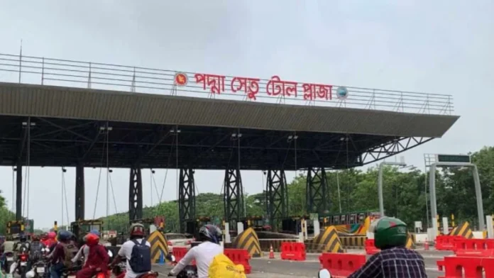 পদ্মা সেতুতে ইলেকট্রনিক টোল কালেকশন শুরু