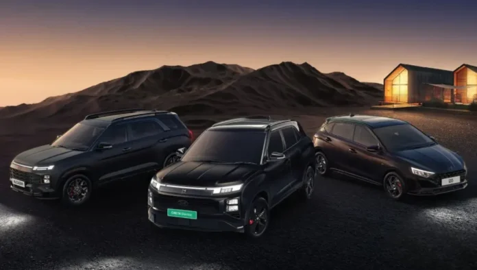 ভারতে হুন্ডাইয়ের নতুন নাইট এডিশন ক্রেটা ইলেকট্রিক, আই২০ ও আলকাজার;