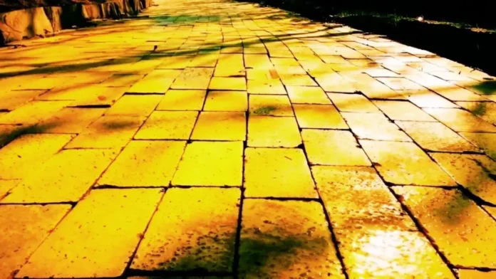 হলদে রঙের রহস্যময় রাস্তা