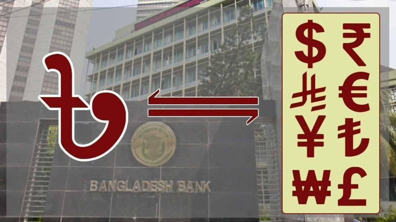 আজকের বৈদেশিক মুদ্রার হার: ১৬ অক্টোবর ২০২৫