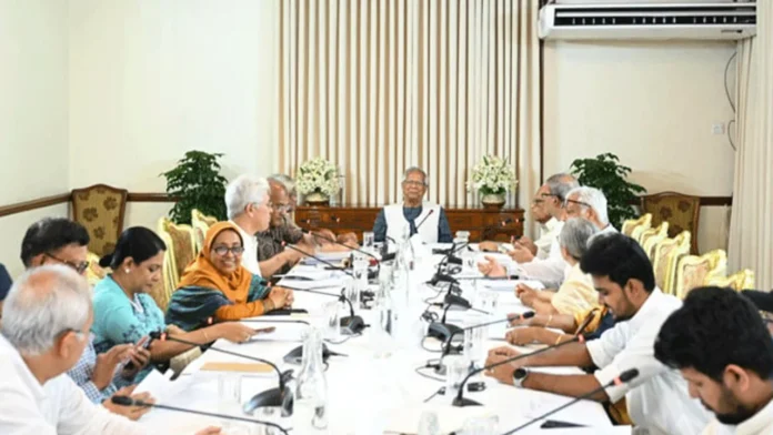 তেজগাঁওয়ে অনুষ্ঠিত উপদেষ্টা পরিষদের সভা, সভাপতিত্বে ড. মুহাম্মদ ইউনূস