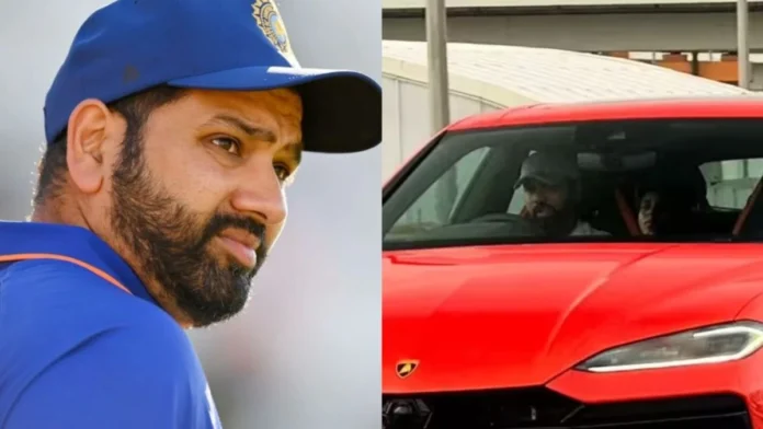 নিজের ৬ কোটি টাকার ল্যাম্বরগিনি ভেঙে ফেললেন রোহিত শর্মা।