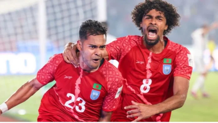 প্রথম গোল উদযাপনে শমিত সোম, হংকংয়ের বিপক্ষে ম্যাচের রোমাঞ্চকর মুহূর্ত