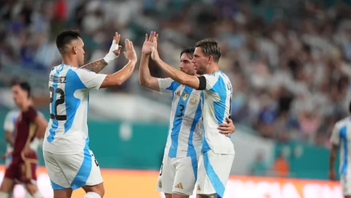 মেসি গ্যালারিতে, আর্জেন্টিনা জিতল মাঠে-লো সেলসোর গোলে ভেনেজুয়েলার বিপক্ষে জয়