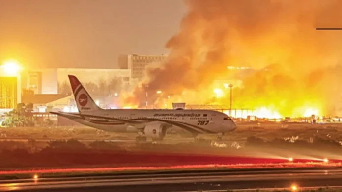 ১২ হাজার কোটি টাকার ক্ষতি হলো শাহজালালের বিমানবন্দরে ভয়াবহ আগুনে