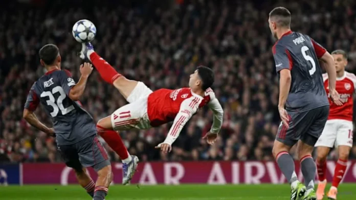 ১৪ মিনিটে ৪ গোলের ঝড়, ‘হারামবল ক্লাসিকো’তে আতলেতিকোকে উড়িয়ে দিল আর্সেনাল