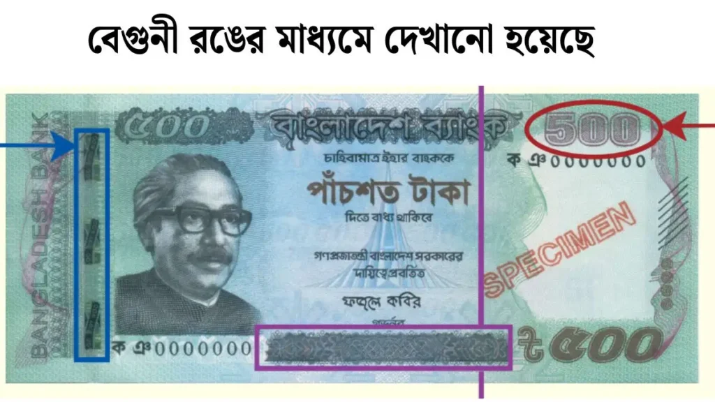 জাল টাকা ও আসল টাকা চেনার সহজ উপায় 6