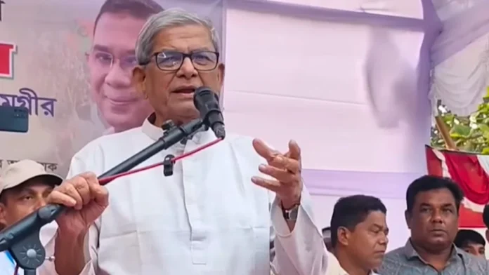 আওয়ামী লীগের সকল মামলা তুলে নেওয়া হবে: মির্জা ফখরুল