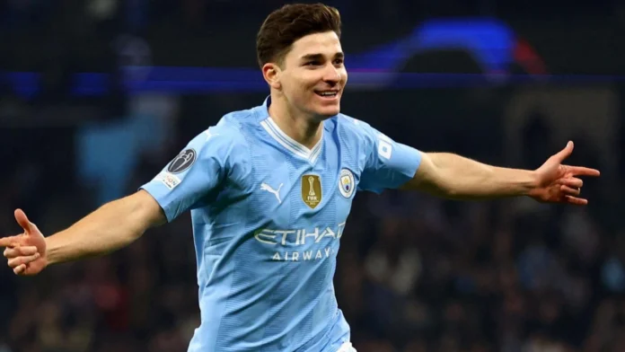 আর্জেন্টাইন ফরোয়ার্ড হুলিয়ান আলভারেজ