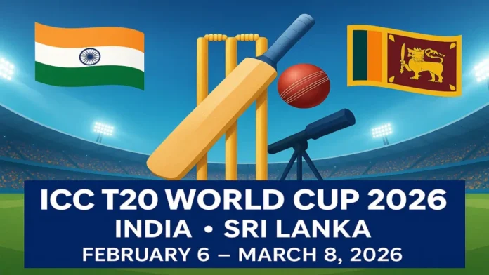 ২০২৬ টি–টোয়েন্টি বিশ্বকাপ ভারত–শ্রীলঙ্কার ৮ ভেন্যুতে ক্রিকেট বিশ্বে নতুন উত্তেজনা